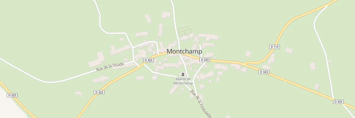 Plan du 5070 Le Bourg à Montchamp