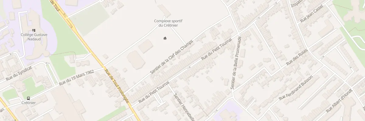 Plan du 69 Rue du Petit Tournai à Wattrelos