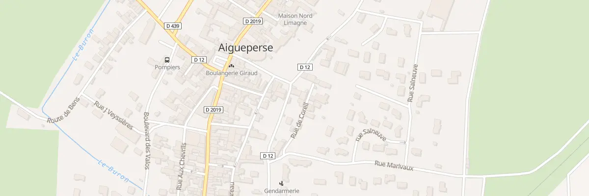 Plan du 1 Bd du Pont Garnichaud à Aigueperse