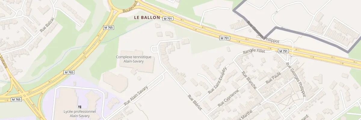Plan du 70 Rue Blériot à Wattrelos