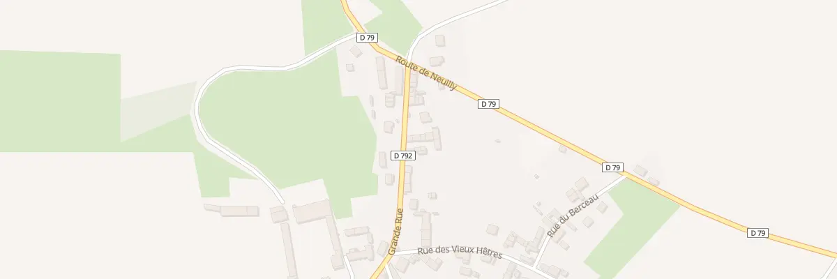 Plan du 29 Gr Grande Rue à Marizy-Sainte-Geneviève