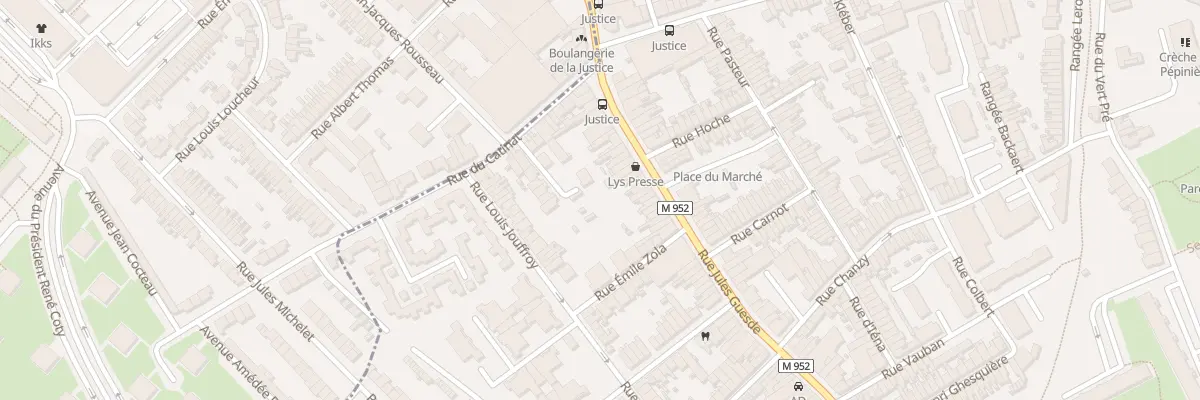 Plan du 155 Rue Jules Guesde à Lys-lez-Lannoy