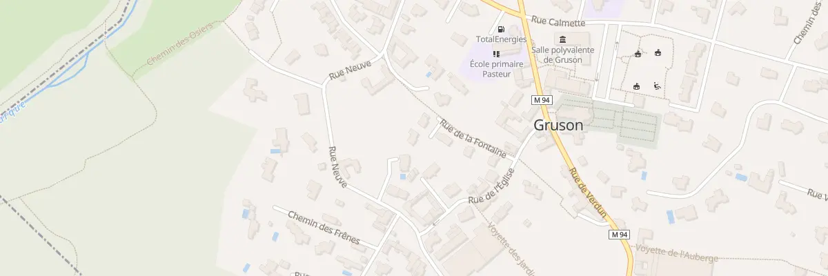 Plan du 4 Rue de La Fontaine à Gruson