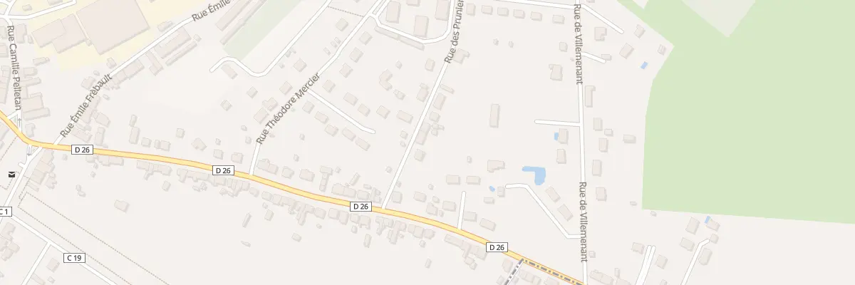 Plan du 4 Rue des Pruniers à Guérigny