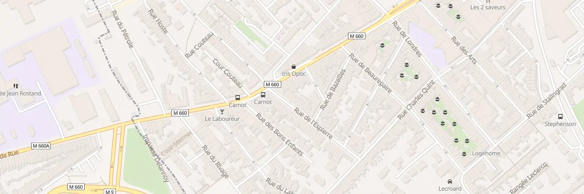 Plan du 5 Rue de l’Espierre à Wattrelos