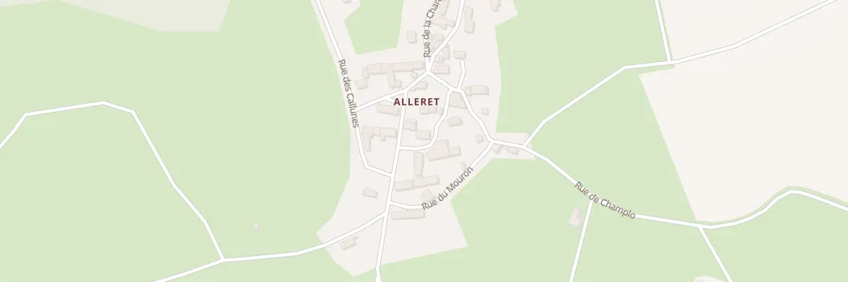 Plan du 5047 Alleret à Saint-Poncy