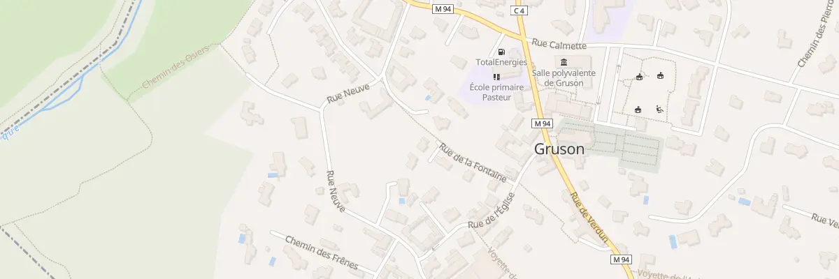 Plan du 5 Rue de La Fontaine à Gruson