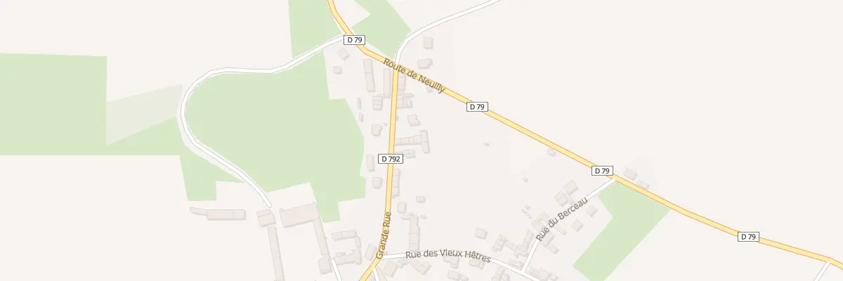 Plan du 33B Gr Grande Rue à Marizy-Sainte-Geneviève