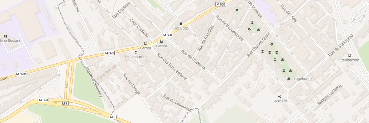 Plan du 30 Rue de l’Espierre à Wattrelos
