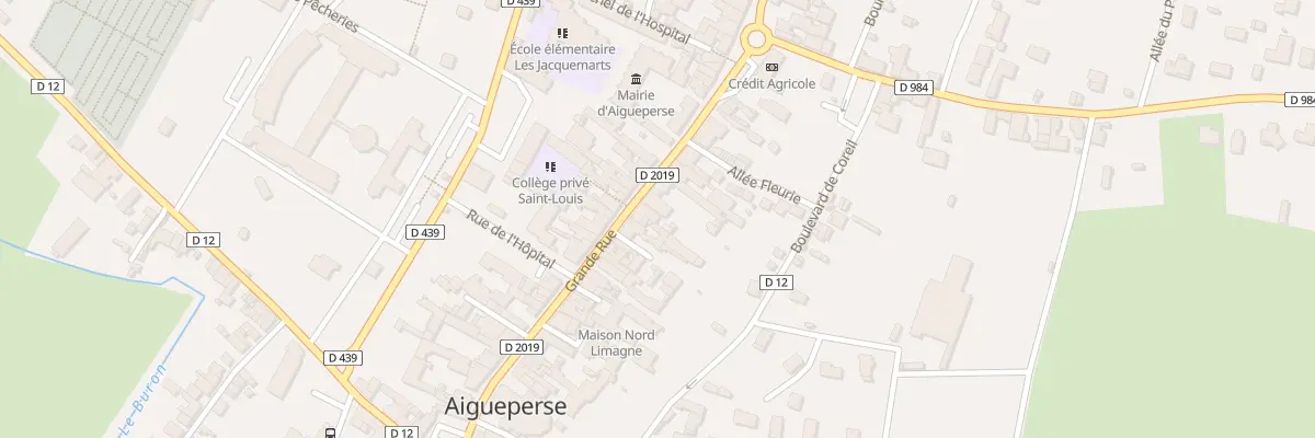 Plan du 176 Gr Grande Rue à Aigueperse