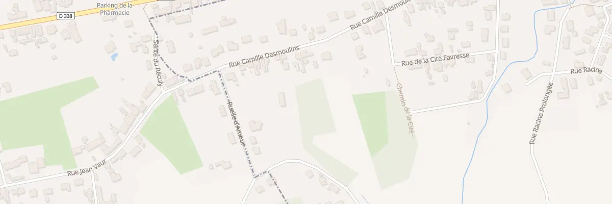 Plan du 91 Rue Camille Desmoulins à Chauny