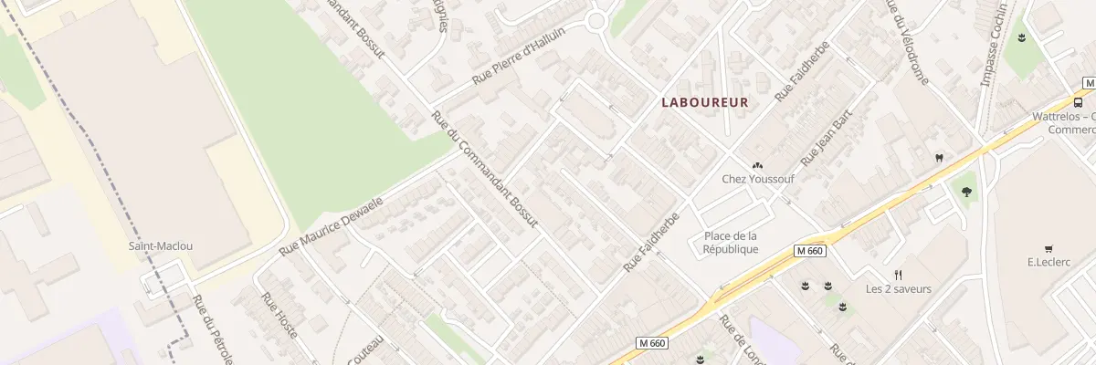 Plan du 15 Rue Imp Dutilleul à Wattrelos