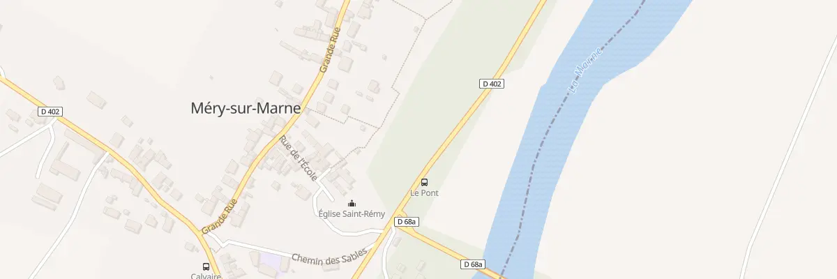 Plan du 22 Gr Grande Rue à Méry-sur-Marne