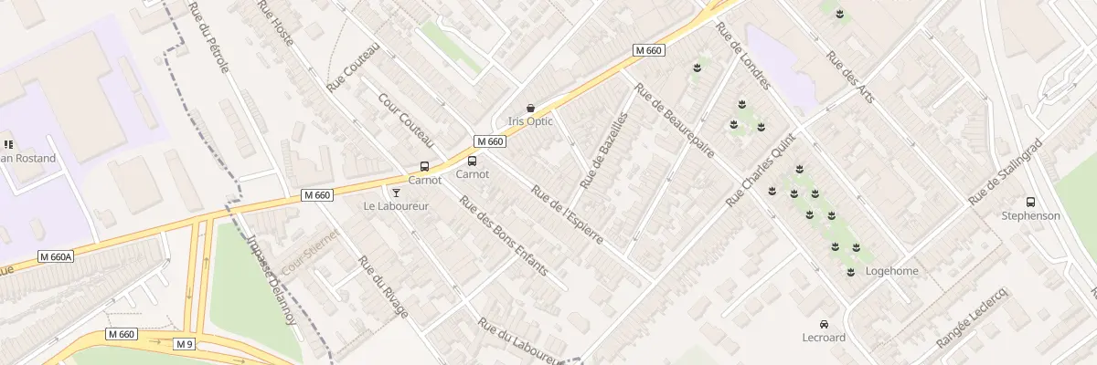 Plan du 17 Rue de l’Espierre à Wattrelos