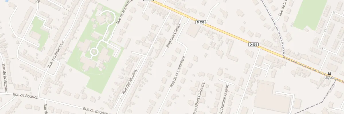 Plan du 6 Rue de la Cantiniere à Raillencourt-Sainte-Olle