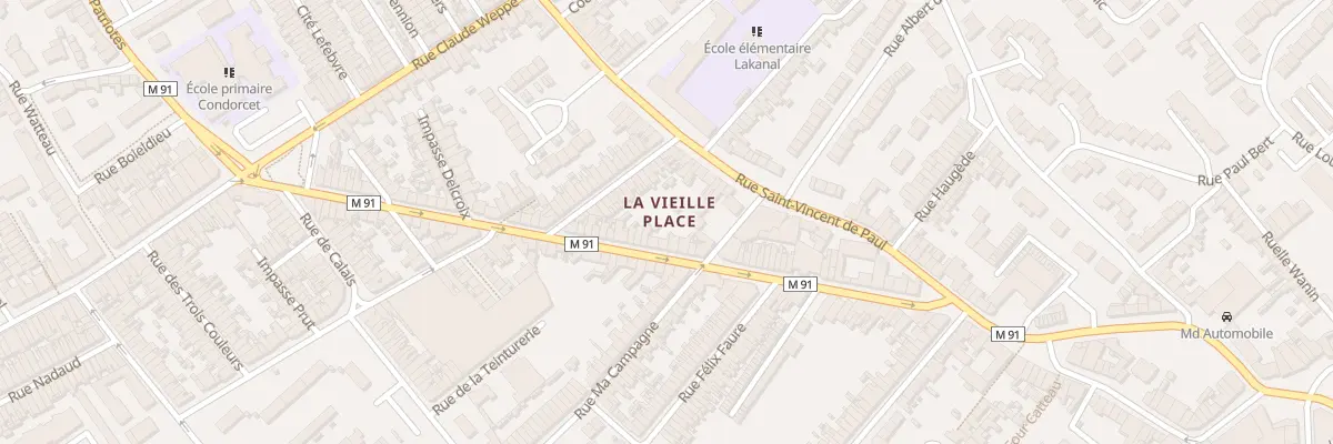 Plan du 120 Rue Henri Briffaut à Wattrelos
