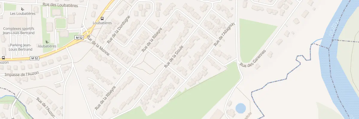 Plan du 30 Rue de la Sioule à Cournon-d’Auvergne