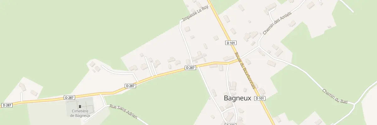 Plan du 9 Rue du Champ Chapolet à Domérat