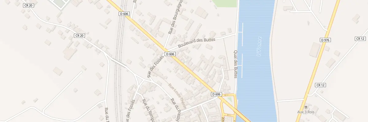 Plan du 74 Rue Carnot à Pont-sur-Yonne