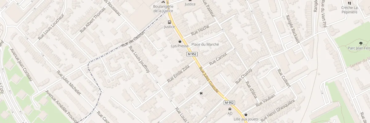 Plan du 137 Rue Jules Guesde à Lys-lez-Lannoy