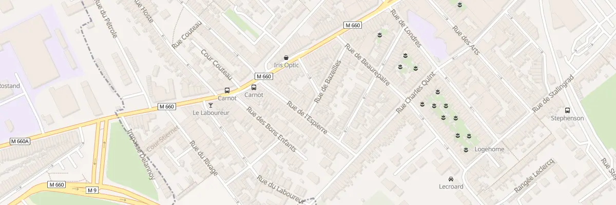 Plan du 30 Rue de Bazeilles à Wattrelos