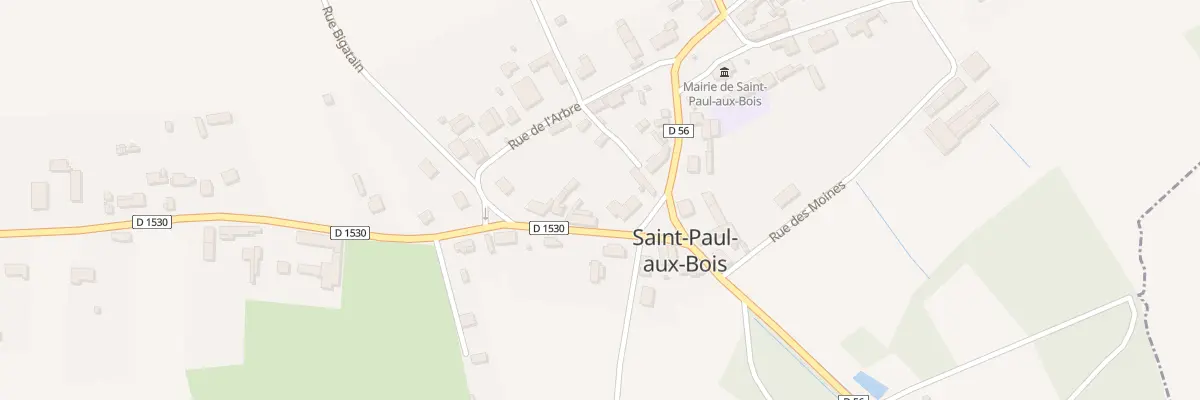 Plan du 36 Rue Abel de Ste Marthe à Saint-Paul-aux-Bois