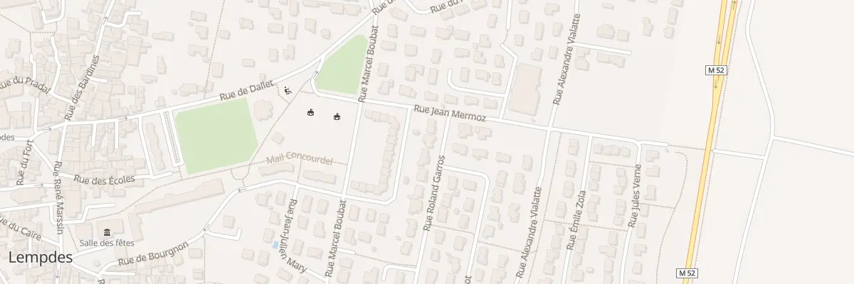 Plan du 4 Rue Roland Garros à Lempdes