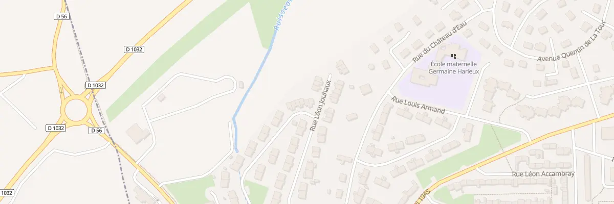 Plan du 37 Rue Salvador Allende à Chauny