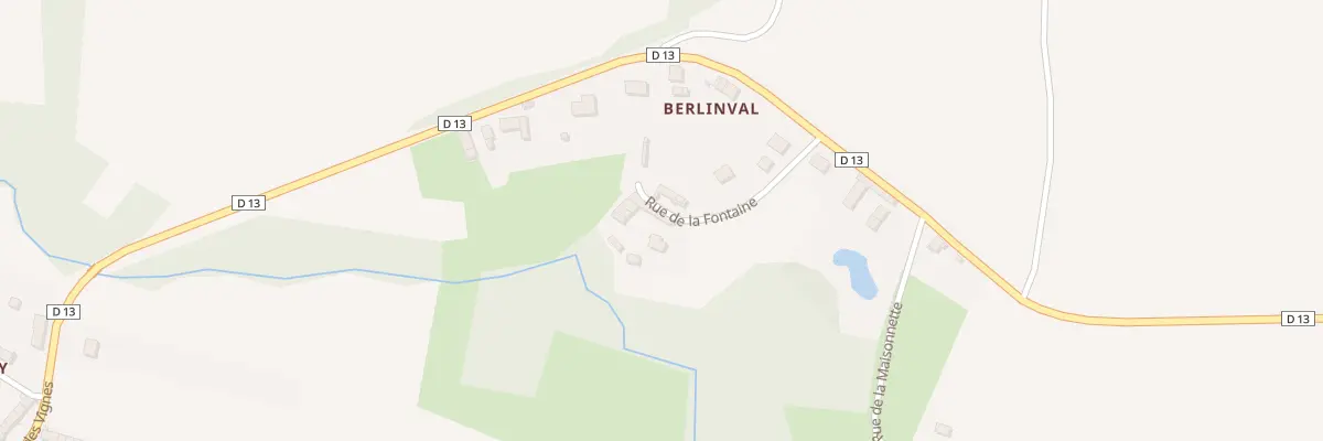 Plan du 7 Rue de la Fontaine à Morsain