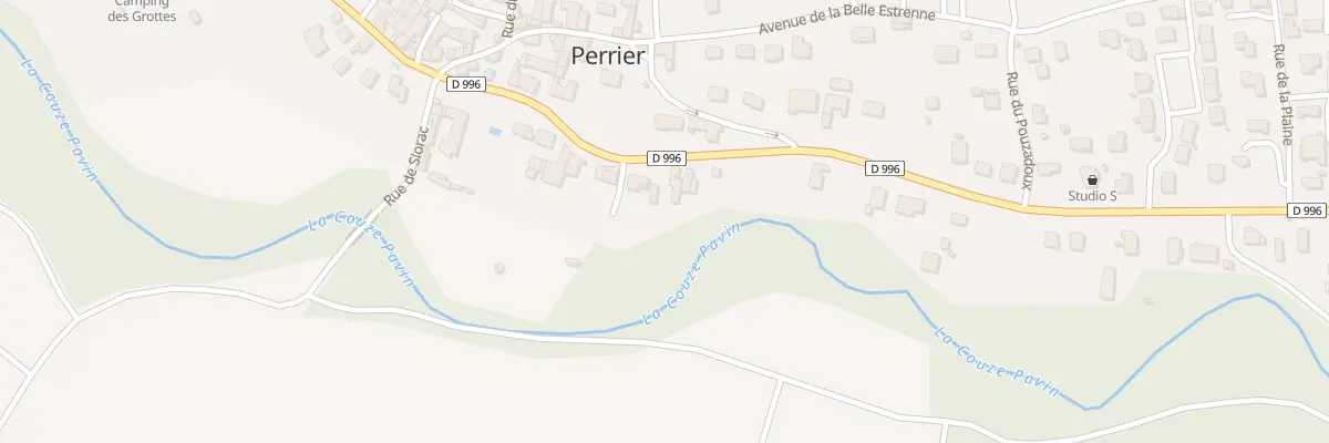 Plan du 21 Av de l’Orme à Perrier