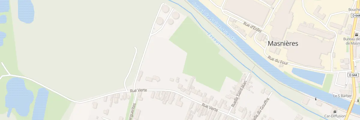 Plan du 62 Rue Verte à Masnières
