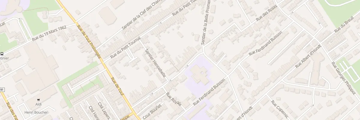 Plan du 27 Rue Royale à Wattrelos