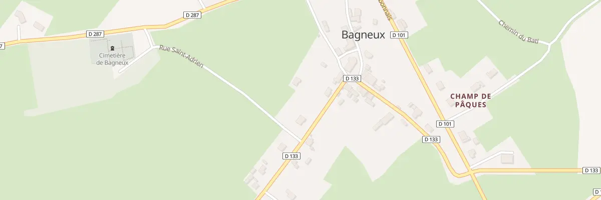 Plan du 5 Rue de Bagnolet à Bagneux
