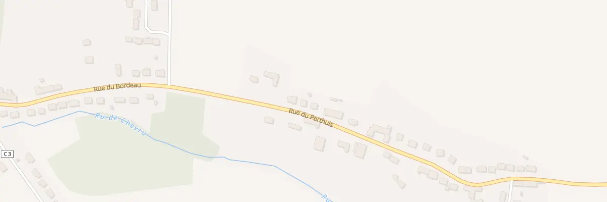 Plan du 7 Rue du Perthuis à Chevru
