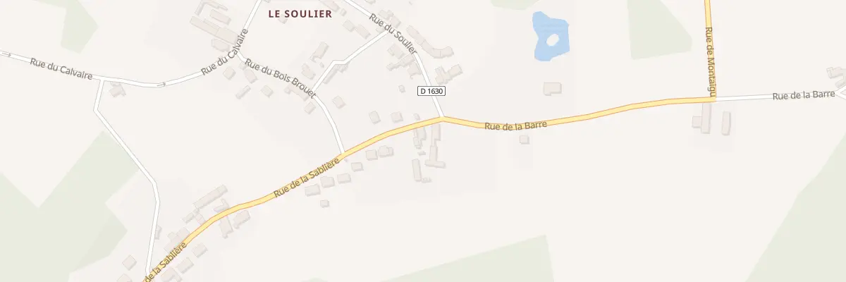 Plan du 7 Rue de la Barre à Ambleny