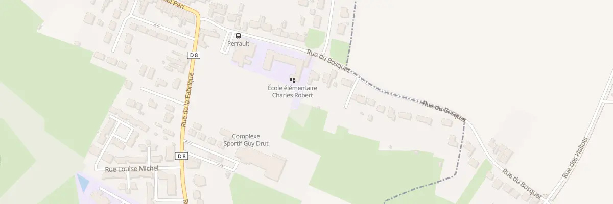 Plan du 2B Rue du Bosquet à Masny