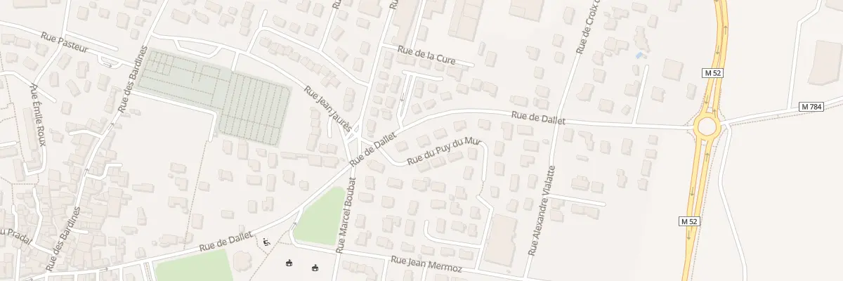 Plan du 3 Rue du Puy du Mur à Lempdes