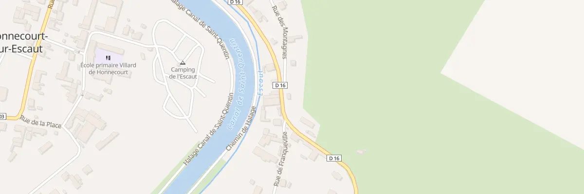 Plan du 21 Rue de Franqueville à Honnecourt-sur-Escaut