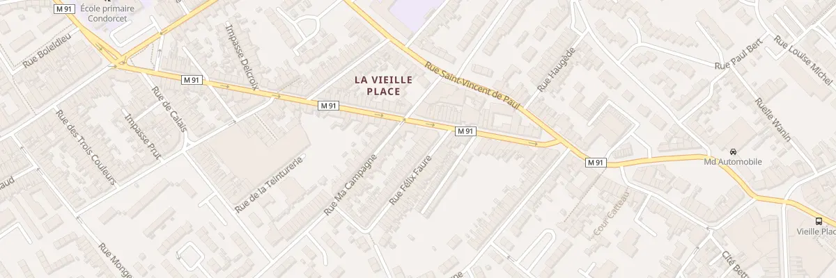 Plan du 123 Rue Henri Briffaut à Wattrelos