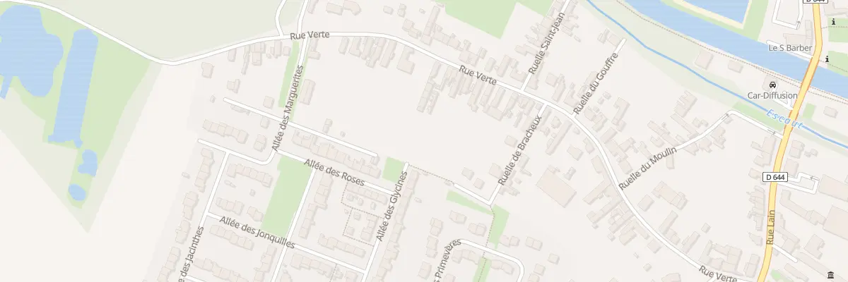 Plan du 55 Rue Verte à Masnières