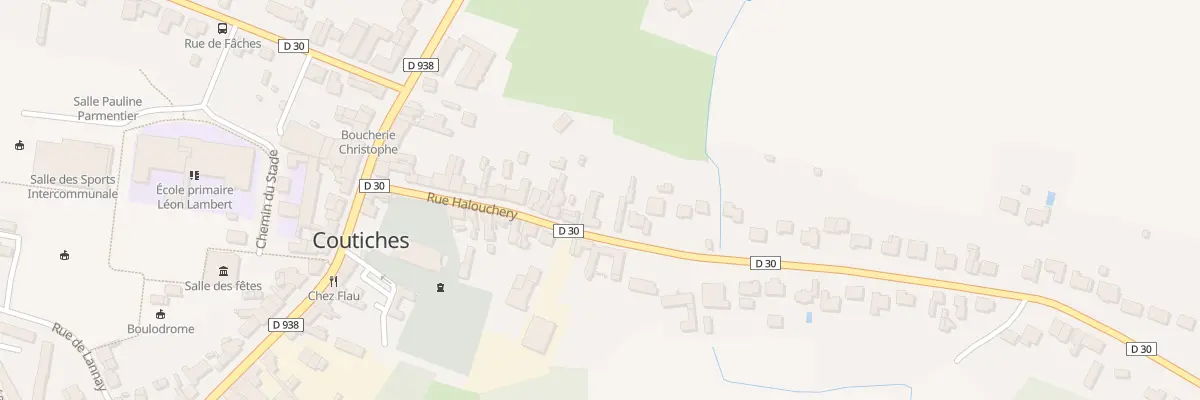 Plan du 174 Rue Hallouchery à Coutiches