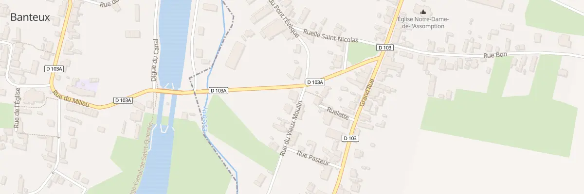 Plan du 2 Rue du Vieux Moulin à Bantouzelle