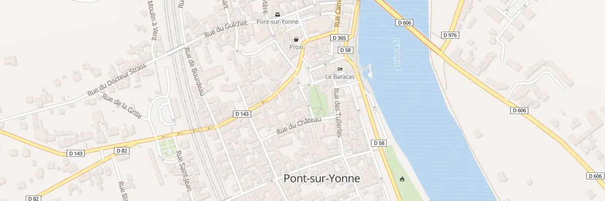 Plan du 5 Rle du Château à Pont-sur-Yonne