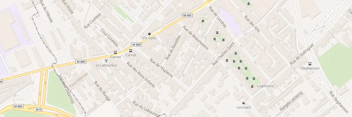 Plan du 31 Rue de Bazeilles à Wattrelos