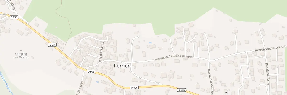 Plan du 1 Av de la Belle Estrenne à Perrier