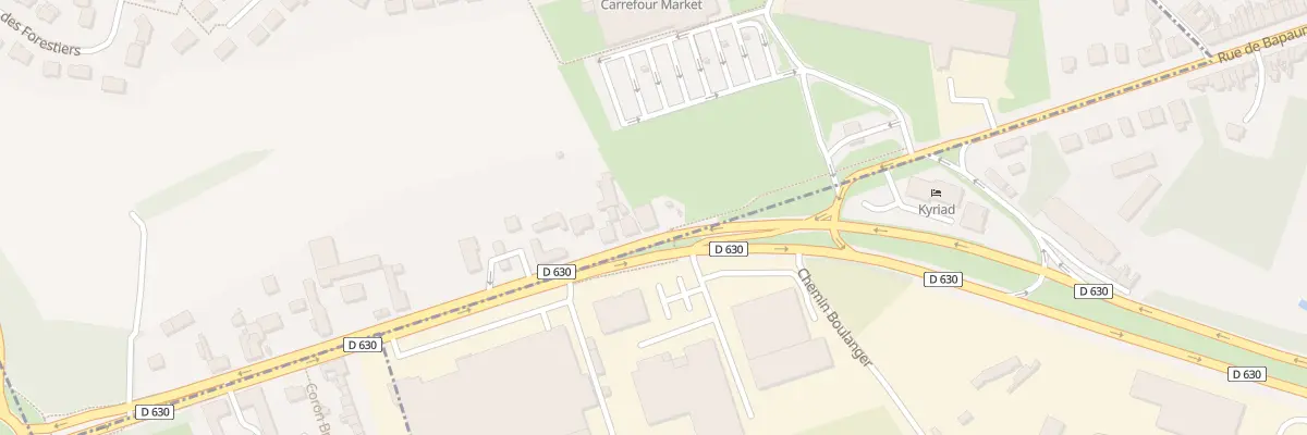 Plan du 10 Rte de Bapaume à Raillencourt-Sainte-Olle