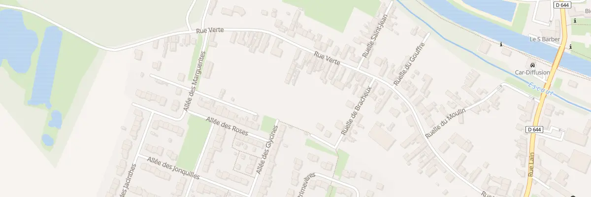 Plan du 53 Rue Verte à Masnières
