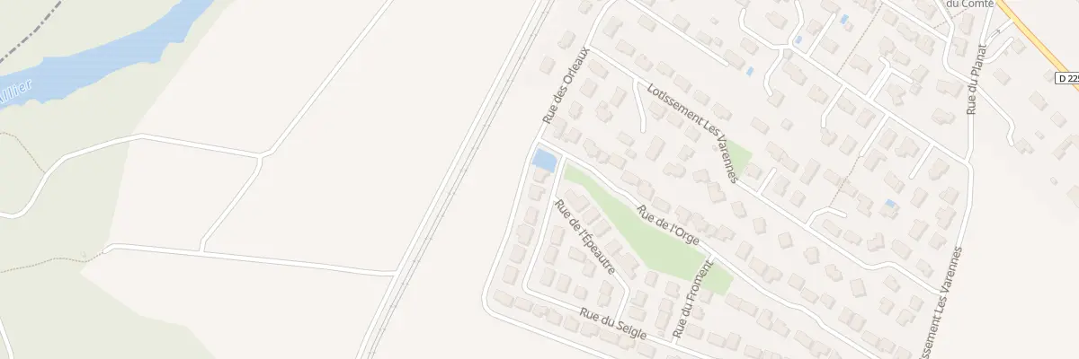 Plan du 24 Rue du Seigle à Vic-le-Comte
