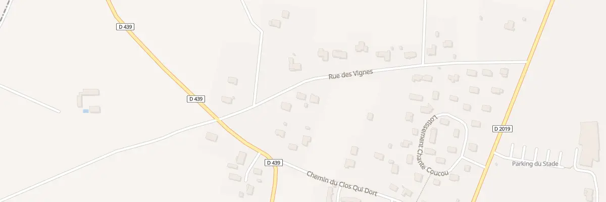 Plan du 29 Rue des Vignes à Aigueperse
