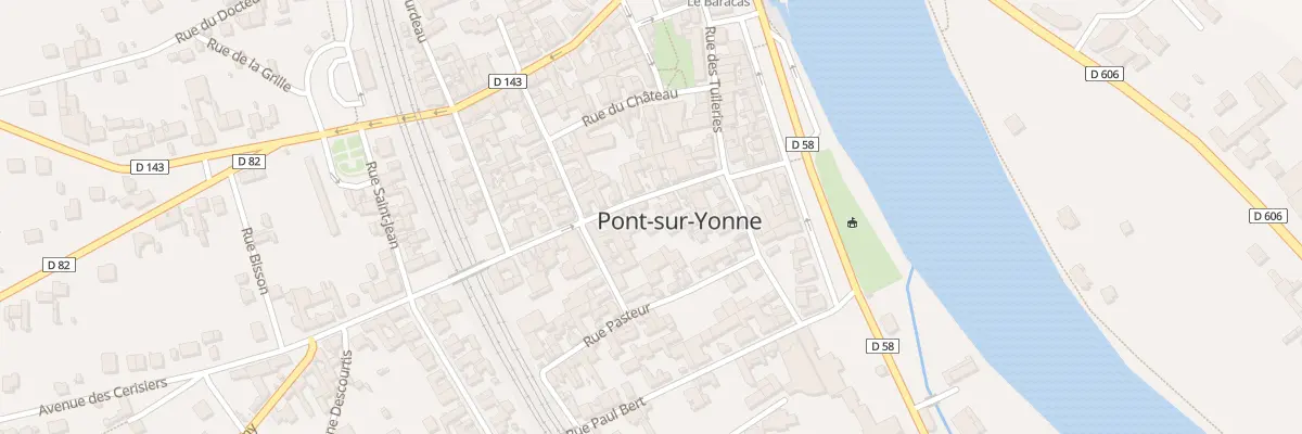 Plan du 11 Rue du Gatinais à Pont-sur-Yonne